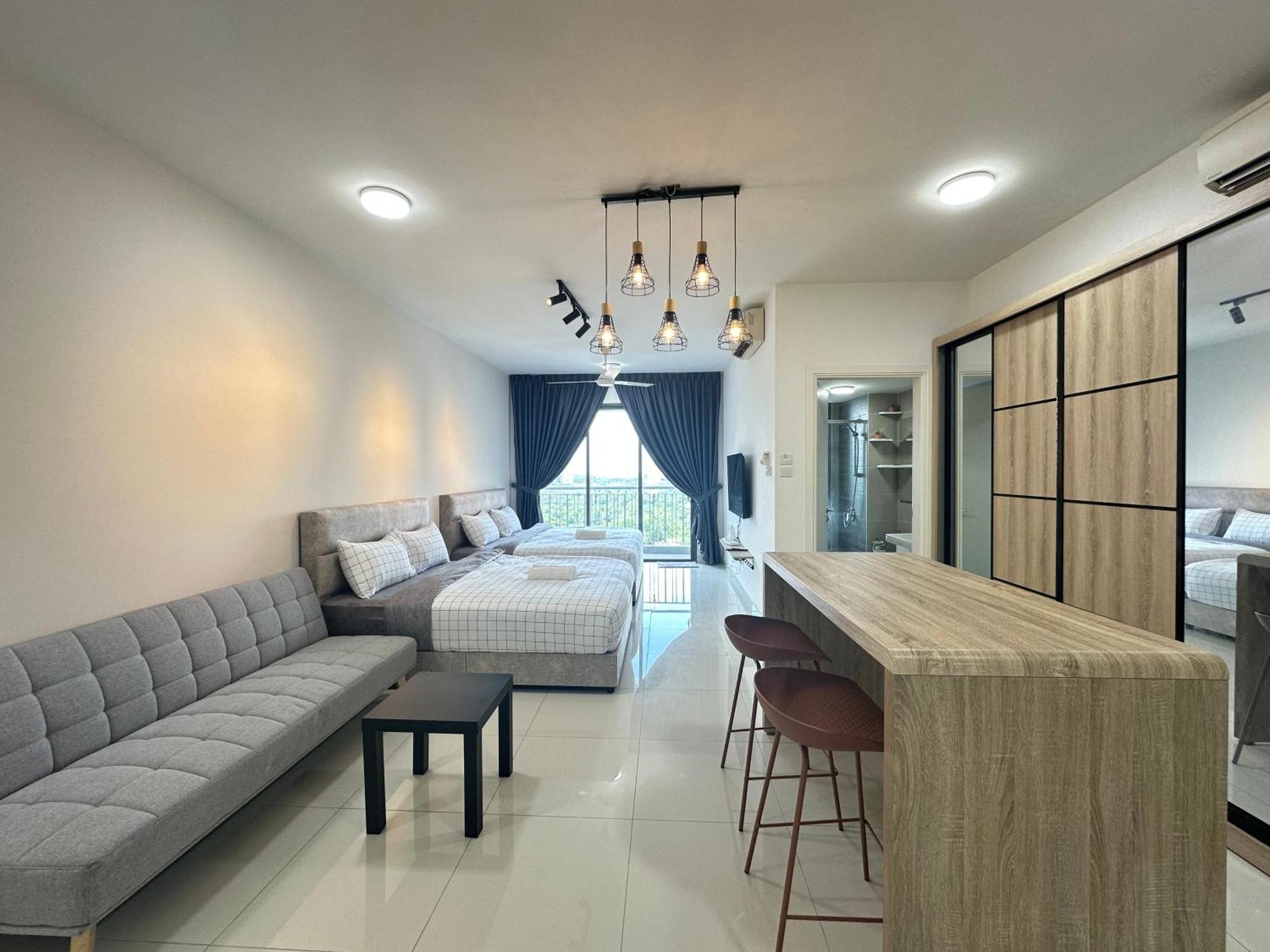 Teega Suites Puteriharbour By Wp Homestay Johor Bahru Habitación foto