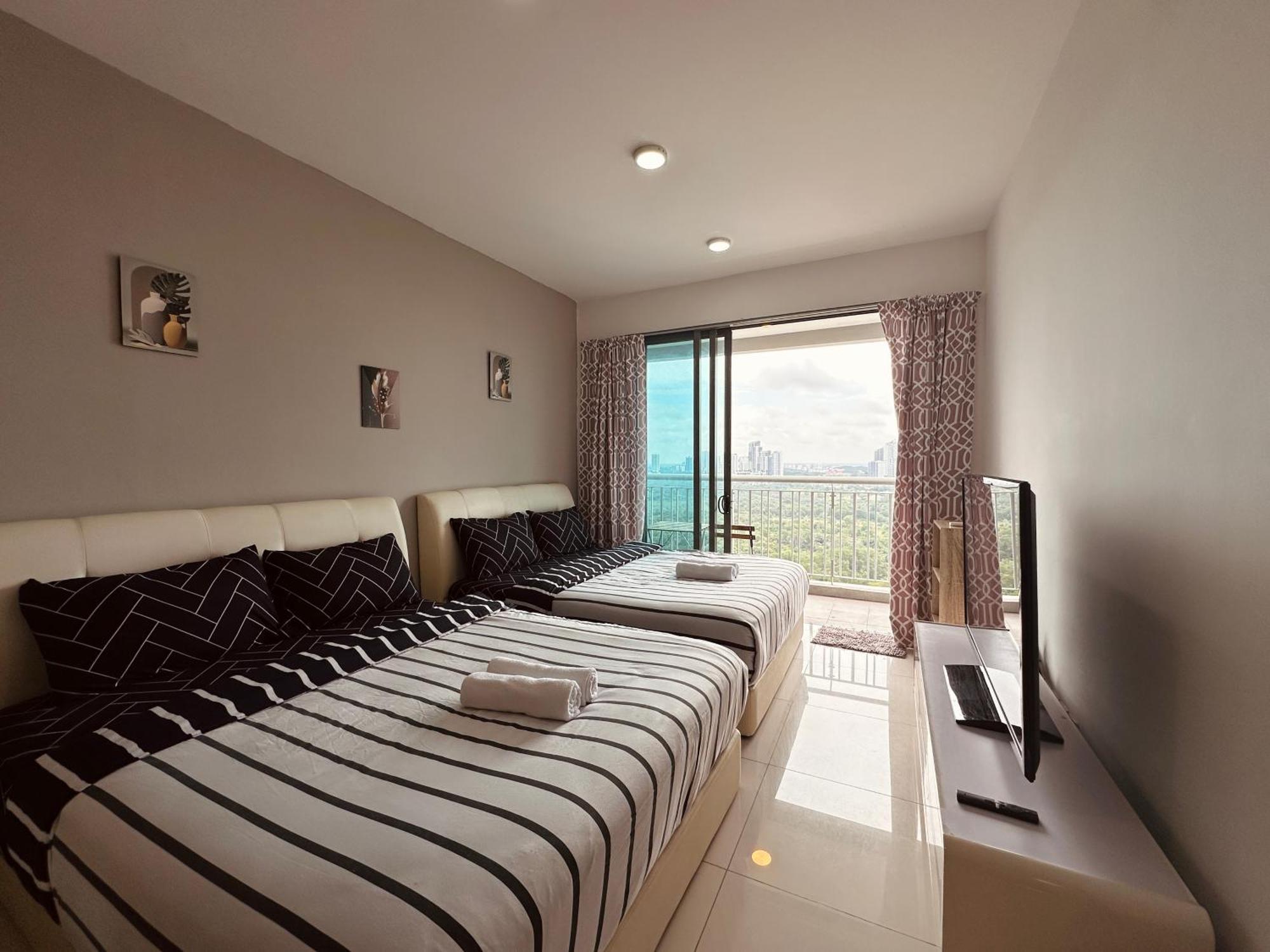 Teega Suites Puteriharbour By Wp Homestay Johor Bahru Habitación foto
