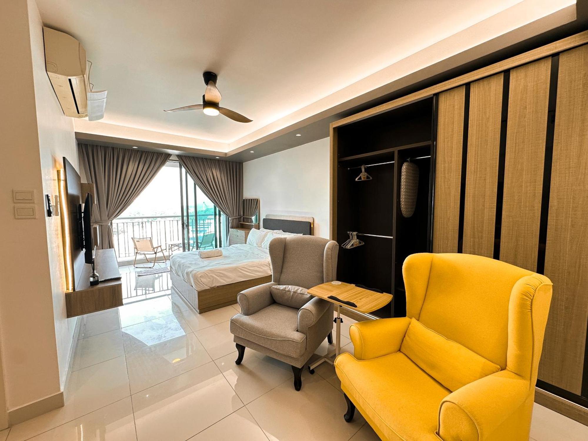 Teega Suites Puteriharbour By Wp Homestay Johor Bahru Habitación foto